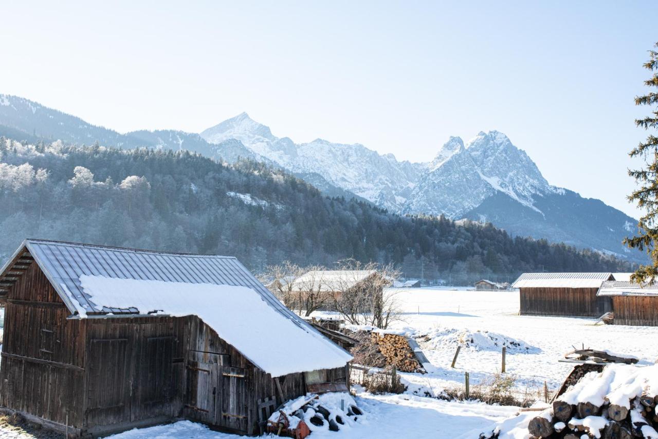 Kloana Waxlstoa Apartment Garmisch-Partenkirchen Bagian luar foto